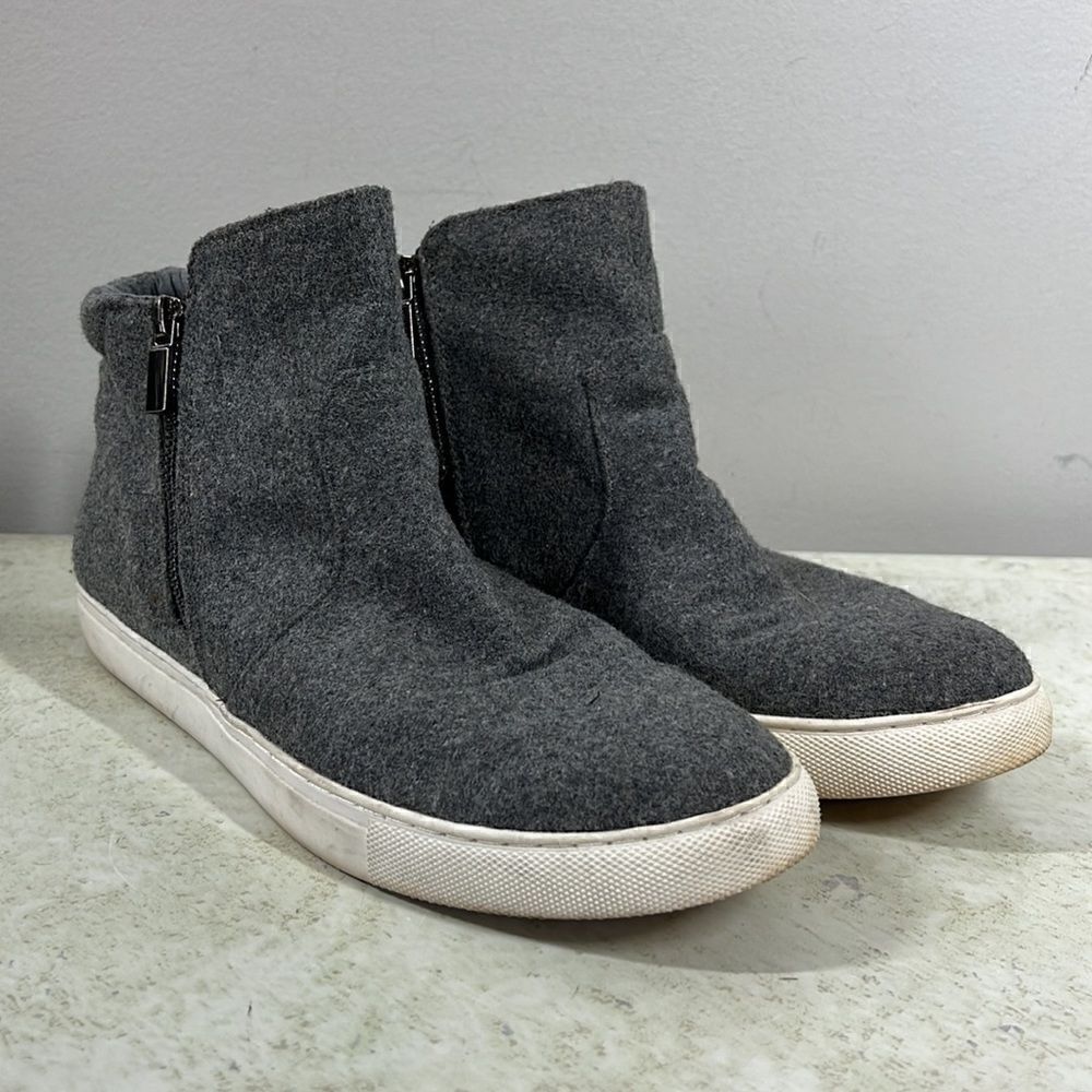Kenneth Cole Keenan Double Zip Sneaker Boots 9.5